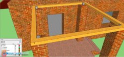 Как сделать трехскатную крышу к пристройке дома