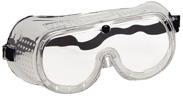 Защитные очки - обязательный элемент экипировки при разрезании шиферных листов